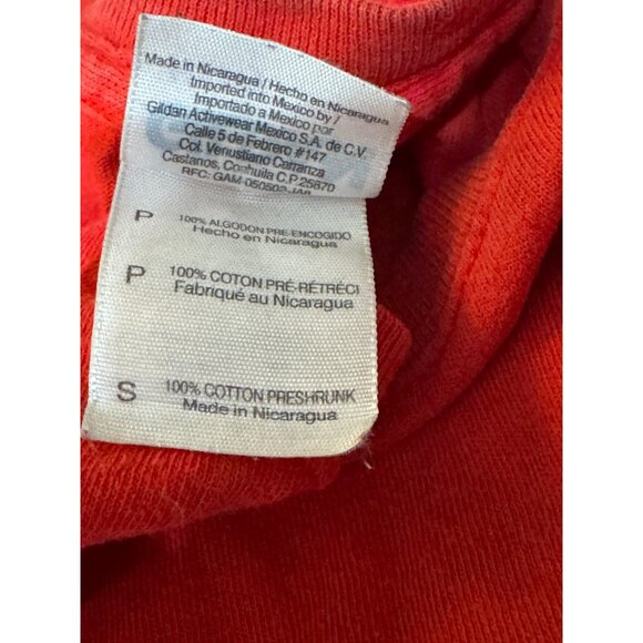 GILDAN ChalkTalkSPORTS Lacrosse Cotton T-Shirt, Red with Rastafarian Colors, S - Picture 8 of 8